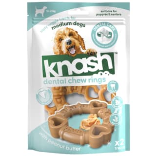 Knash Dental Chew Rings 2pk - Medium Dog