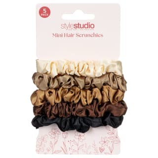 420633-mini-silk-scrunchie-5pk-brown