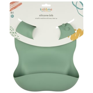 Silicone Bib - Green