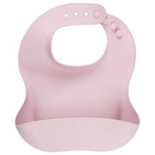 Silicone Bib - Pink