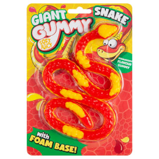Giant Gummy Snake 80g - Strawberry