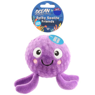 Ocean Adventures Spiky Sea Animals Dog Toy - Octopus