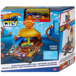 Hot Wheels Let's Race Downtown Playset - Assorted