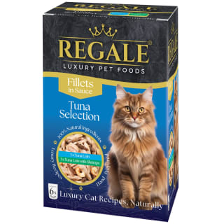 Regale Fillets in Sauce Cat Food 6pk - Tuna Selection