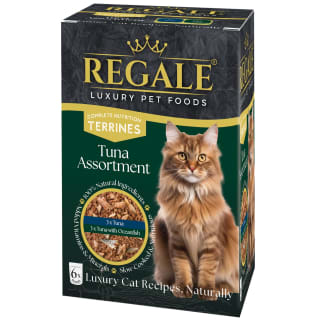 Regale Terrine Cat Food 6pk - Tuna Assortment