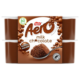 Aero Chocolate Mousse 4pk