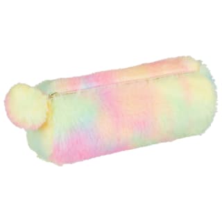 Fluffy Pencil Case - Multicolour