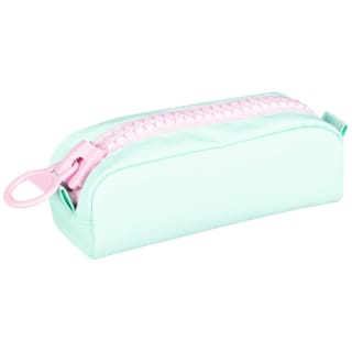 Chunky Zip Pencil Case - Mint
