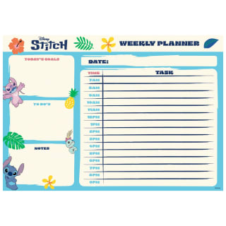Disney Stitch Weekly Planner