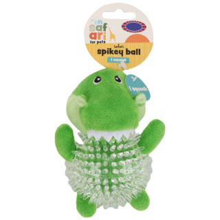 On Safari Spikey Ball Dog Toy - Dinosaur