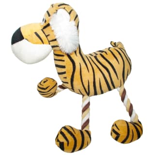 On Safari Rope Legs Dog Toy - Tiger