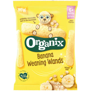 Organix Weaning Wands 25g - Banana