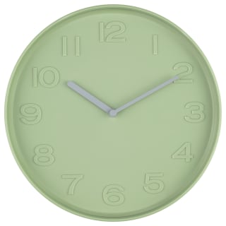 422713-full-colour-matt-wall-clock-green