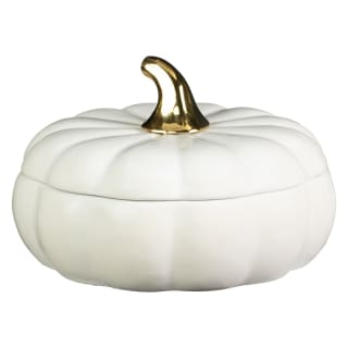 Extra Large Pumpkin Candle - White