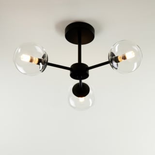 Stockholm Ball Light Black