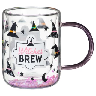 Double Wall Halloween Shaker Mug - Witches