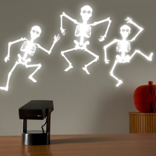 Spooky Season Dancing Skeleton Projector