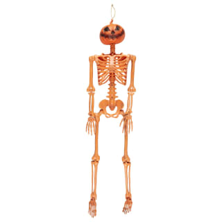 Black Magic Pumpkin Skeleton 90cm