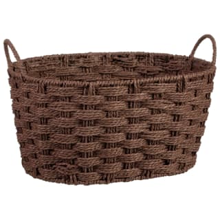 Curved Paper Basket - Brown