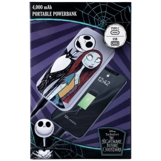 The Nightmare Before Christmas Portable Powerbank 4,000mAh - Jack & Sally