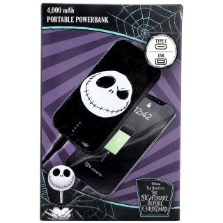 The Nightmare Before Christmas Portable Powerbank 4,000mAh - Jack Skellington