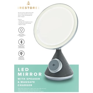 Restore LED Mirror with Speaker and Mag Safe Charger