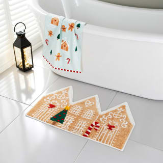 Gingerbread Bath Mat