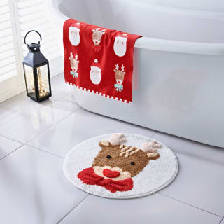 Reindeer Bath Mat