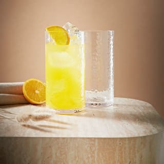 Hammered Soda Glasses 2pk