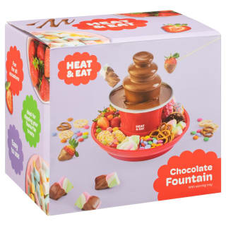Heat & Eat Chocolate Fountain with Serving Tray