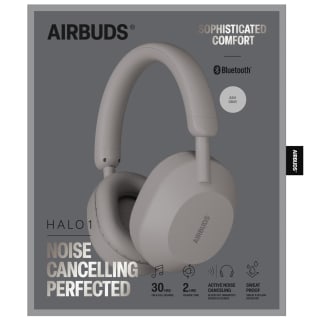 Airbuds Halo 1 Noise Cancelling Headphones - Grey