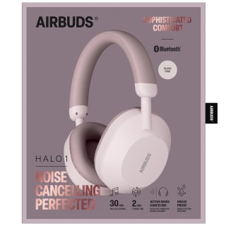 Airbuds Halo 1 Noise Cancelling Headphones - Pink