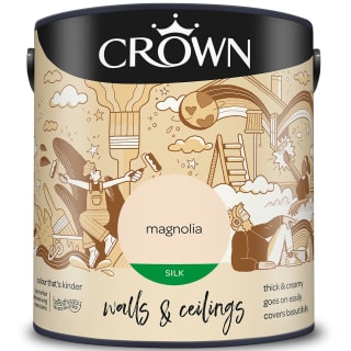 Crown Silk Emulsion Paint 2.5L - Magnolia