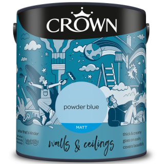 Crown Matt Emulsion 2.5L - Powder Blue
