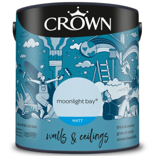 Crown Matt Emulsion Paint 2.5L - Moonlight Bay