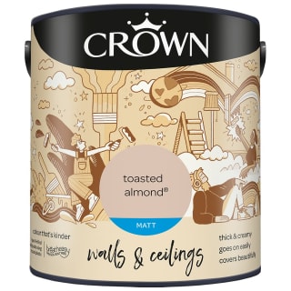 Crown Matt Emulsion Paint 2.5L - Toasted Almond