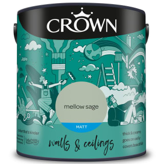 Crown Matt Emulsion Paint 2.5L - Mellow Sage