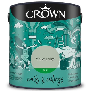Crown Silk Emulsion Paint 2.5L - Mellow Sage