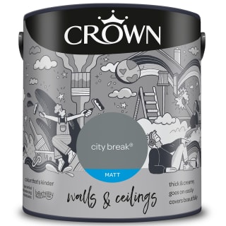 Crown Matt Emulsion Paint 2.5L - City Break