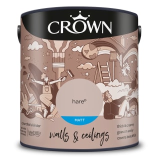 Crown Matt Emulsion Paint 2.5L - Hare