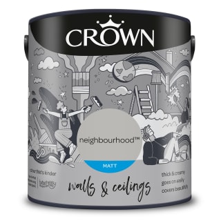 Crown Matt Emulsion Paint 2.5L - Neighbourhood