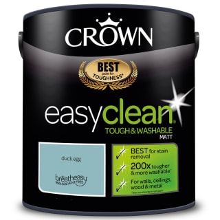 Crown Easyclean Emulsion Paint 2.5L - Duck Egg