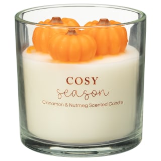 Cosy Season Scented Candle - Cinnamon & Nutmeg