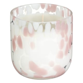 Blown Glass Candle - Pink