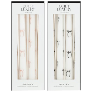 424021-bow-decal-dinner-candles-4pk-group