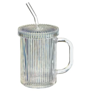 Quiet Luxury Iridescent Glass Soda Cup