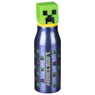 Minecraft Aluminium Bottle with 3D Lid