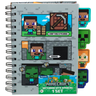 Minecraft Notebook - Pixel Comic