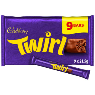Cadbury Twirl Bars 9pk