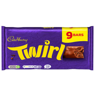 Cadbury Twirl Bars 9pk